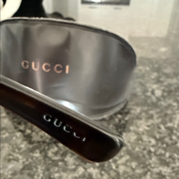 Gucci Tinted Sunglasses with Gold Accents main image 6